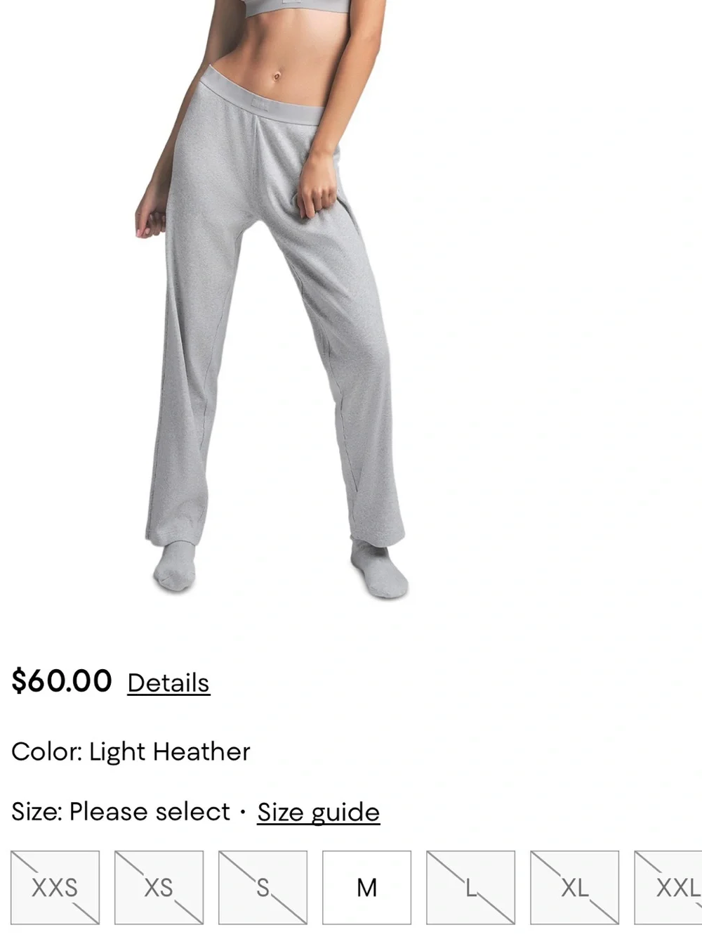 SKIMS light gray